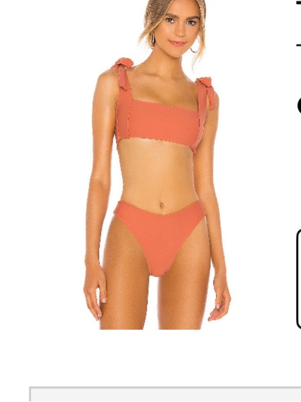 Tularosa Coral Bottoms Medium TIFF bikini bottom